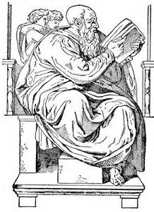 Zechariah by Michelangelo